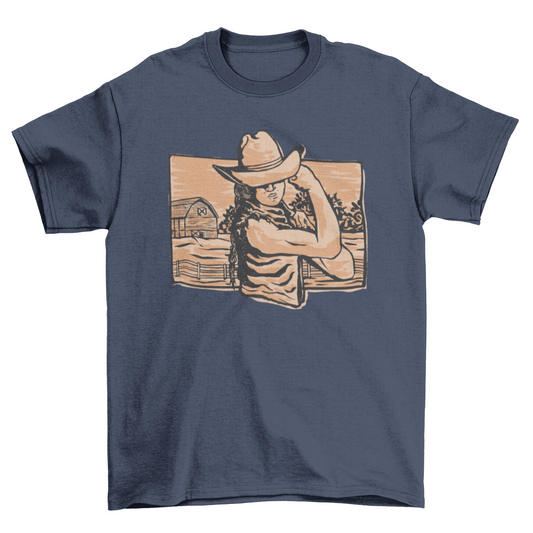 Cowgirl flex t-shirt